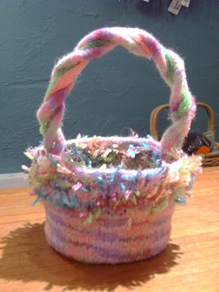 maryluesyarnknittedbasket