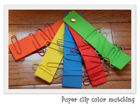 homeschoolcreationspaperclipcolormatching