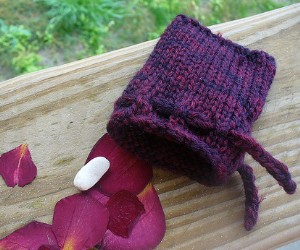 knitted pouch pattern