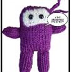 purple stitch ninja knitting pattern craftsy