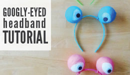 diy googly eye headbands